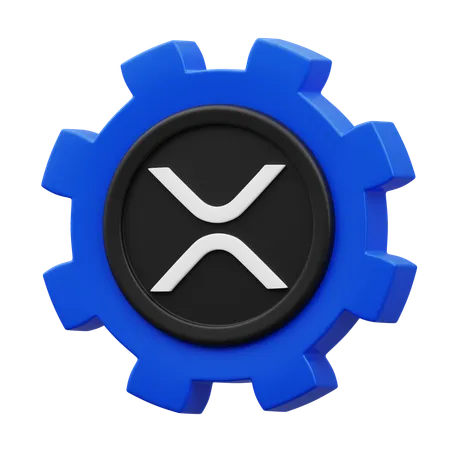 XRP Gear  3D Icon