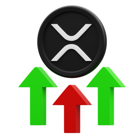 XRP Grow Up  3D Icon