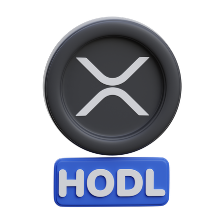 Xrp Hodl  3D Icon