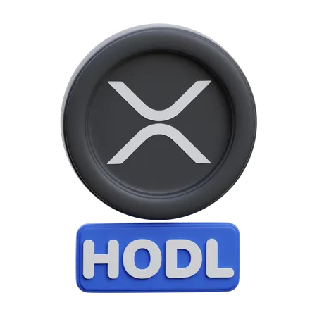 Xrp Hodl  3D Icon