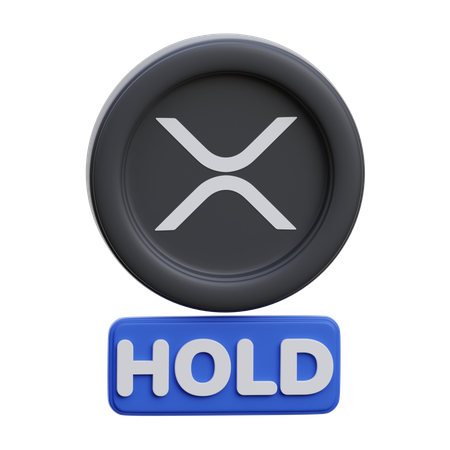 Xrp Hold  3D Icon