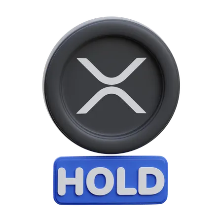 Xrp Hold  3D Icon