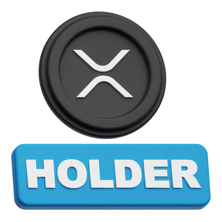 Xrp Holder  3D Icon