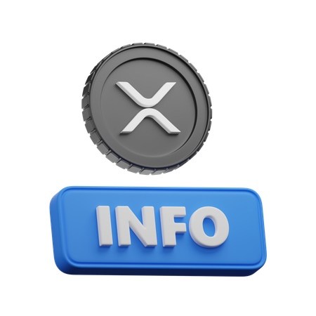 Xrp Info  3D Icon