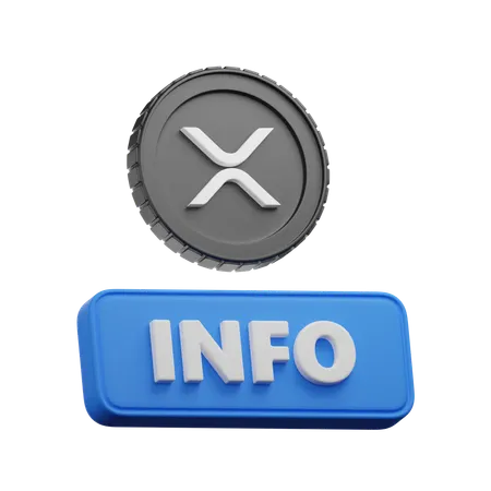 Xrp Info  3D Icon