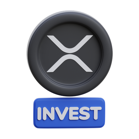 Xrp investir  3D Icon