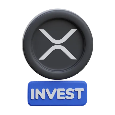 Xrp investir  3D Icon