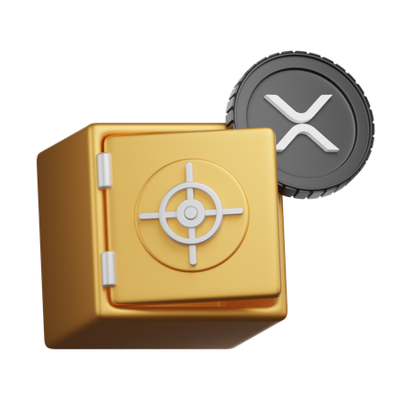 Casier xrp  3D Icon