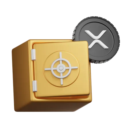 Xrp Locker  3D Icon