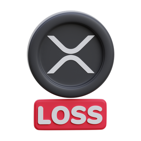Xrp Loss  3D Icon