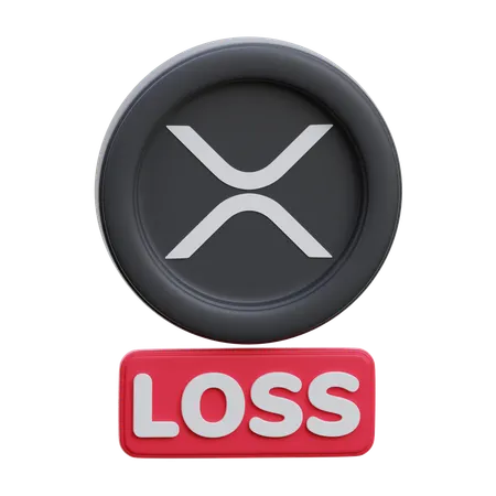 Xrp Loss  3D Icon