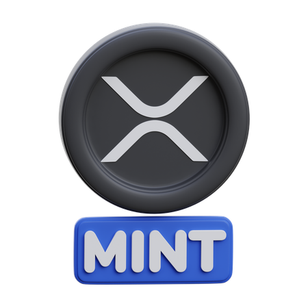 Xrp Mint  3D Icon
