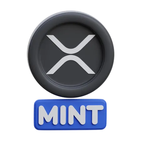 Xrp Mint  3D Icon