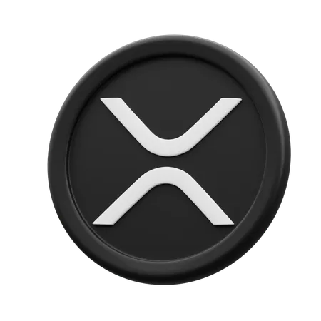 Moeda xrp  3D Icon