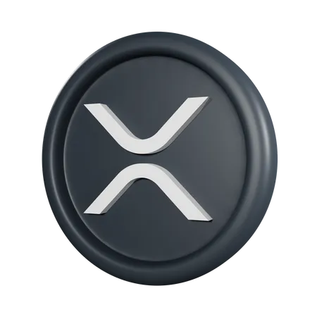 Moneda xrp  3D Icon