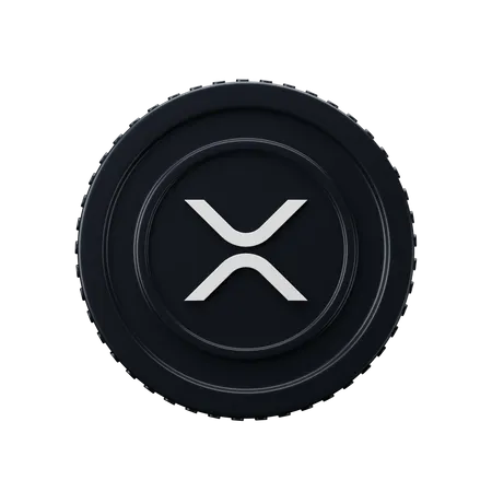 Moneda xrp  3D Icon