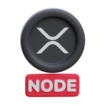 Xrp Node  3D Icon
