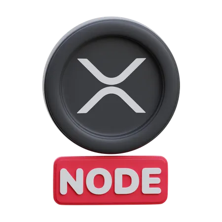 Xrp Node  3D Icon