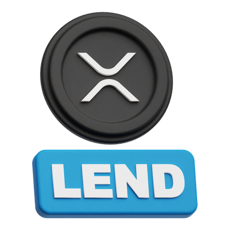 Prêt xrp  3D Icon