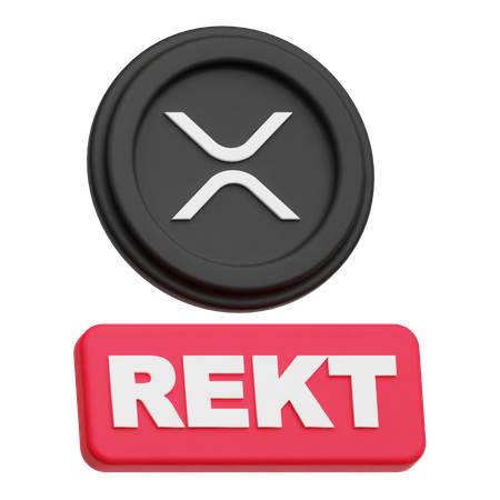 Xrp rechteck  3D Icon