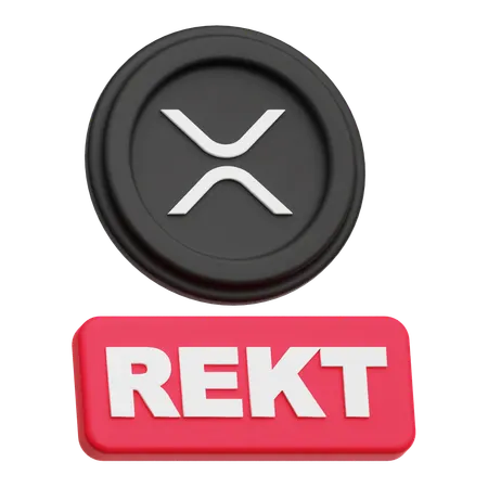 Xrp rechteck  3D Icon