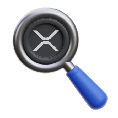 Xrp Search  3D Icon