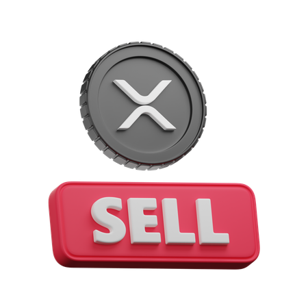 Vendre xrp  3D Icon