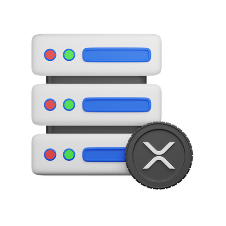 Xrp Server  3D Icon