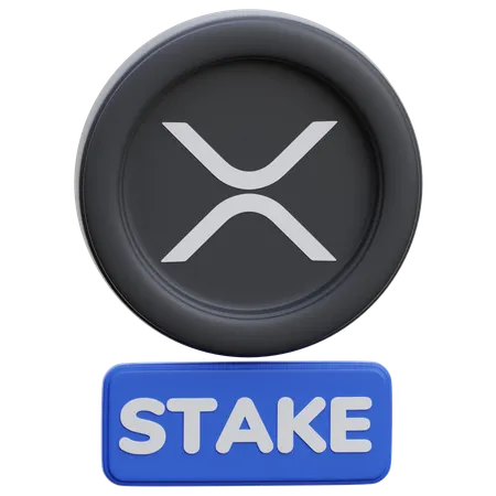 Xrp Stake  3D Icon