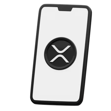 Téléphone xrp  3D Icon