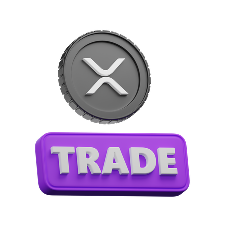 Xrp Trade  3D Icon