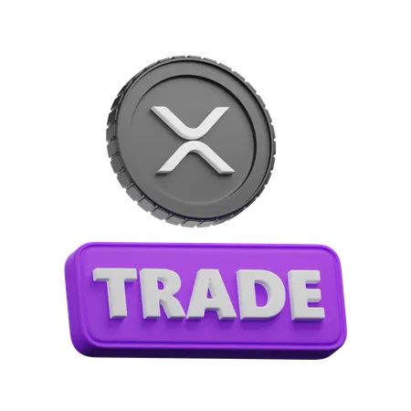 Xrp Trade  3D Icon