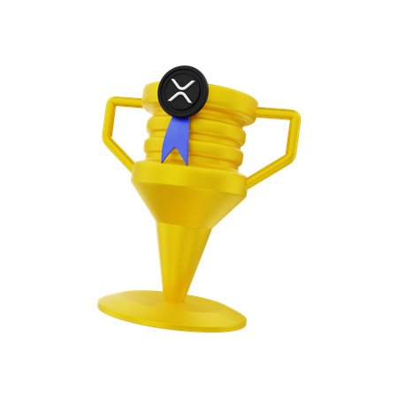 Trofeo xrp  3D Illustration