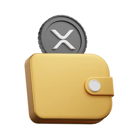 Xrp Wallet  3D Icon