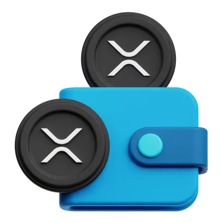 Xrp Wallet  3D Icon