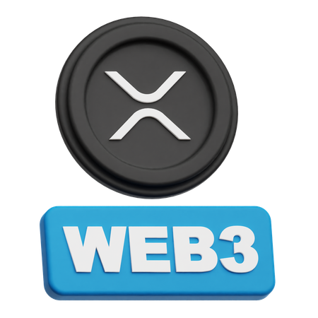 Xrp Web 3  3D Icon