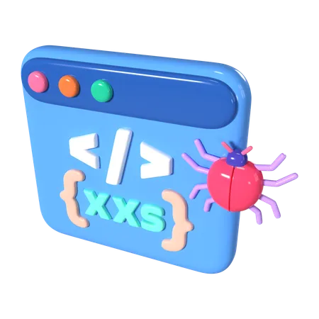 This Is XSS 3 D Render Illustration Icon It Comes As A High Resolution PNG File Isolated On A Transparent Background The Available 3 D Model File Formats Include BLEND OBJ FBX And GLTF 3D Icon