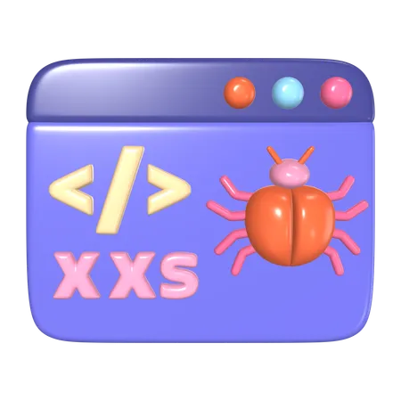 This Is XSS 3 D Render Illustration Icon It Comes As A High Resolution PNG File Isolated On A Transparent Background The Available 3 D Model File Formats Include BLEND OBJ FBX And GLTF 3D Icon