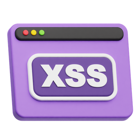 Xss Website  3D Icon