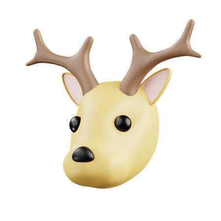 XXmass Deer  3D Icon