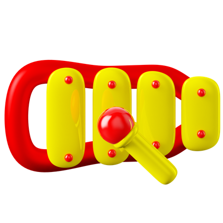 Xylophon  3D Icon