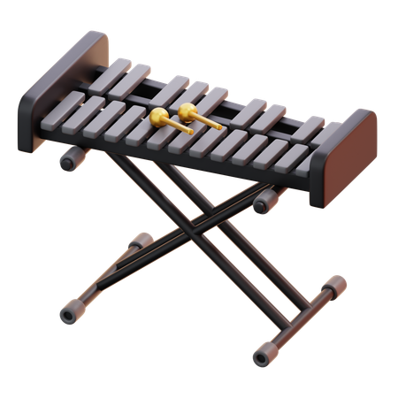 Xylophone  3D Icon