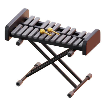 Xylophone  3D Icon