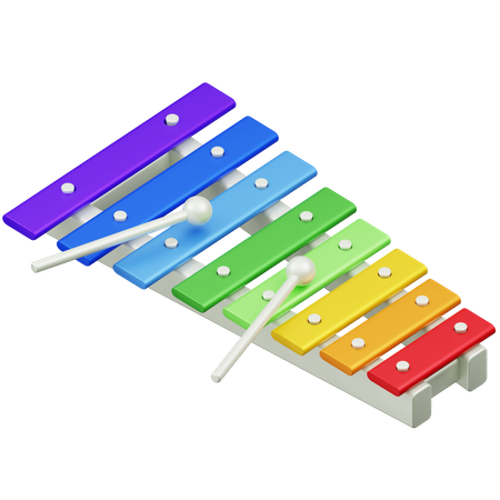 Xylophone  3D Icon