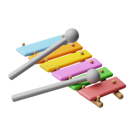 Xylophone  3D Icon