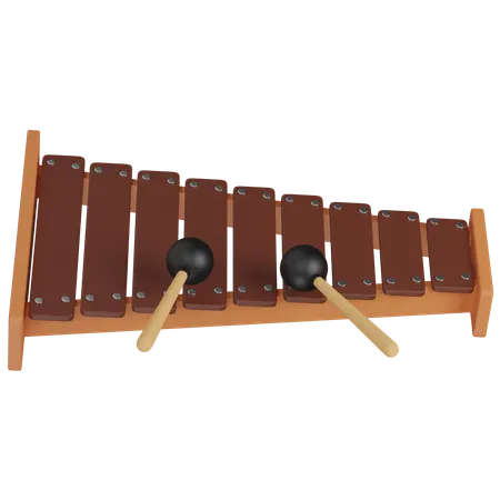 Xylophone  3D Icon