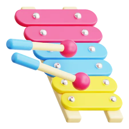 Xylophone  3D Icon