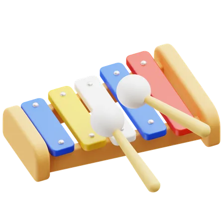 Xylophone  3D Icon