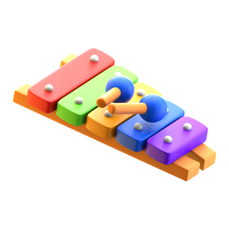 Xylophone  3D Icon