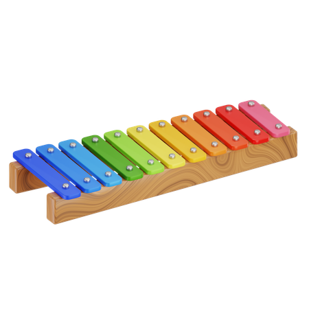 Xylophone  3D Icon